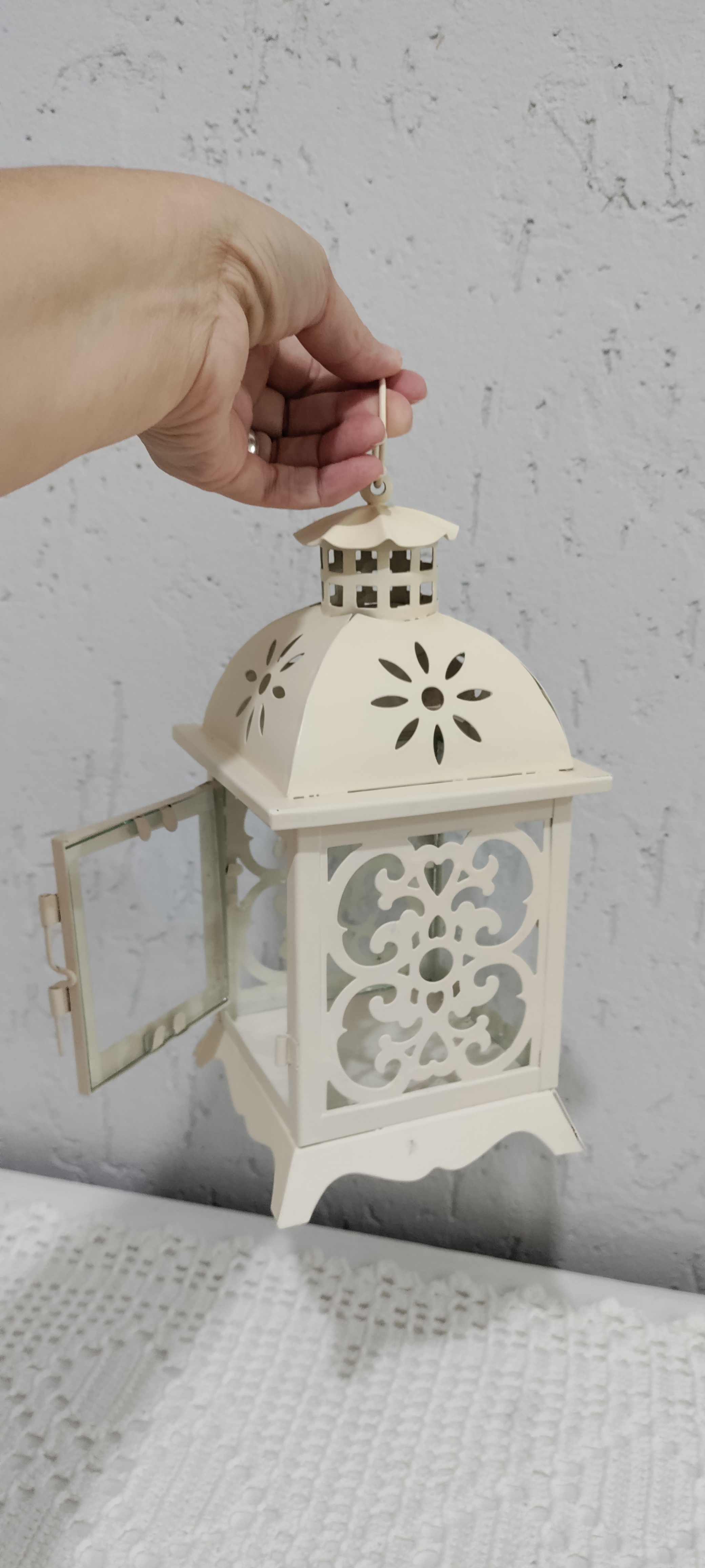 Lanterna Vintage em metal 