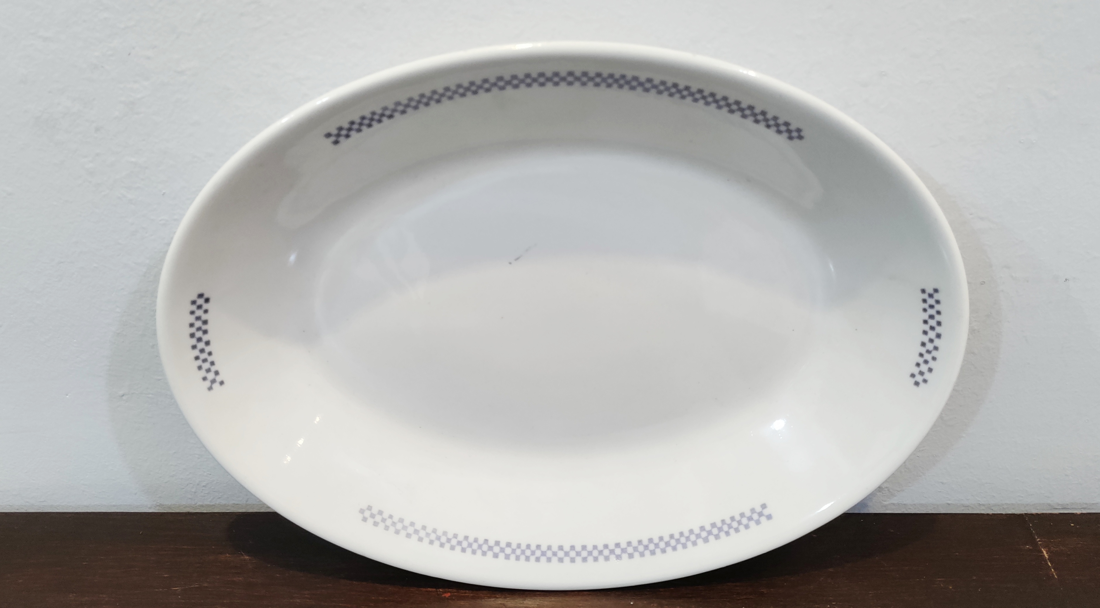 2 travessas de porcelana oxford