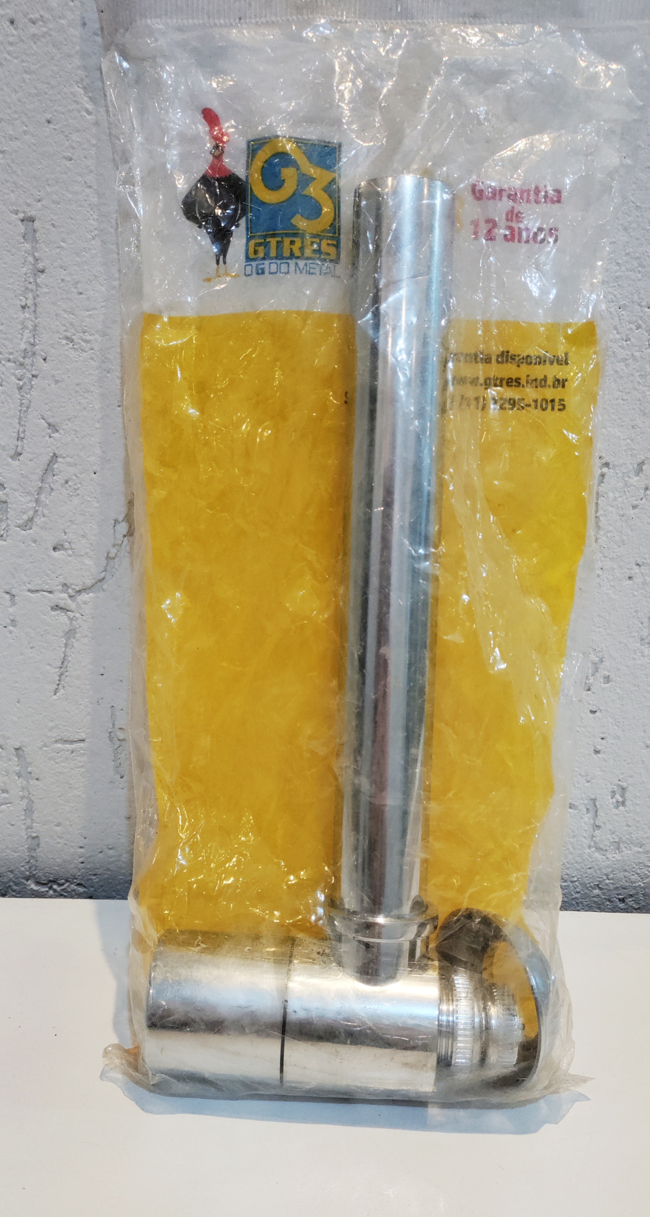 Cifão para lavatório em inox