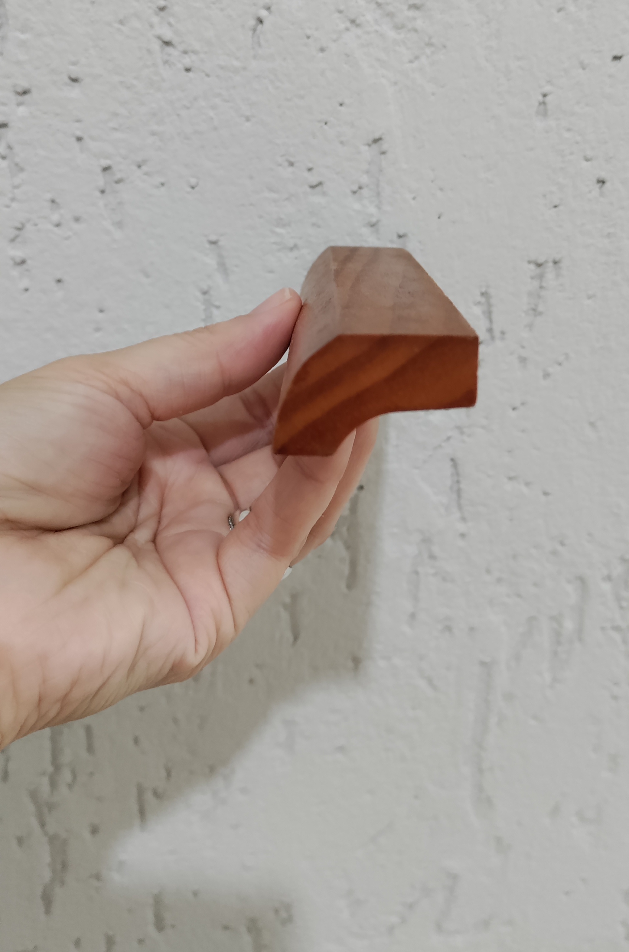 12 puxadores de madeira