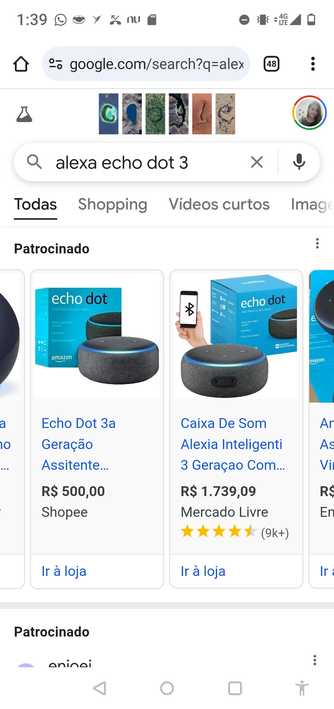 Alexa echo dot 3 geração